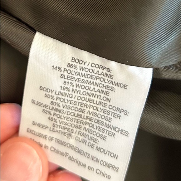 Tory Burch Green Cape with Minimalist Design - Picture 4 of 4